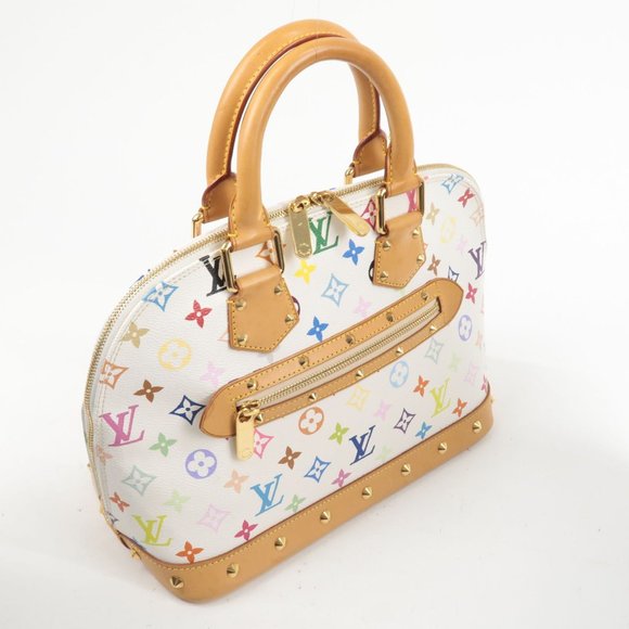 Multi Color Alma Hand Bag white - Picture 4 of 8